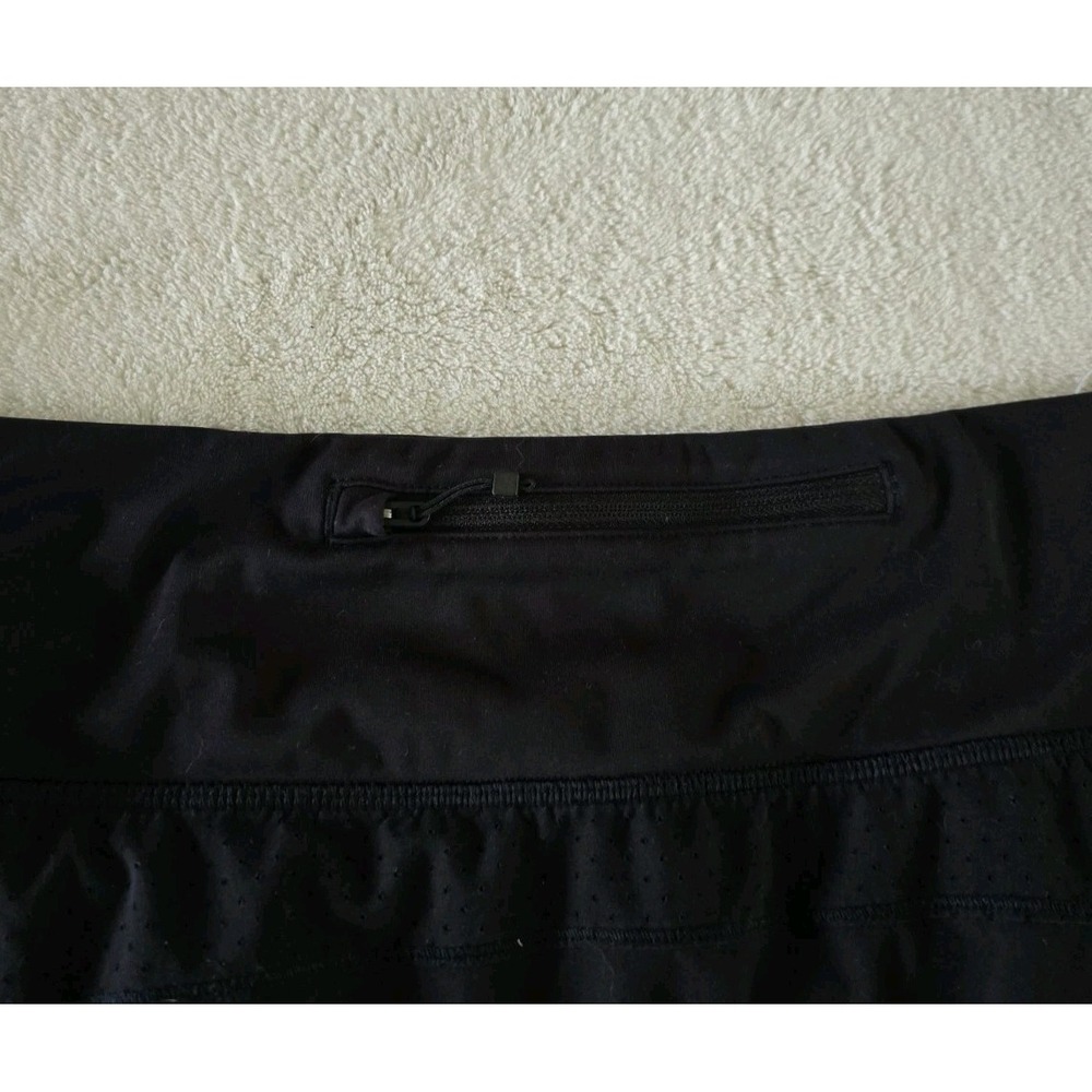 Athleta Run With It 16" Skirt Skort Womens Size XL Black Athletic - Picture 5 of 6